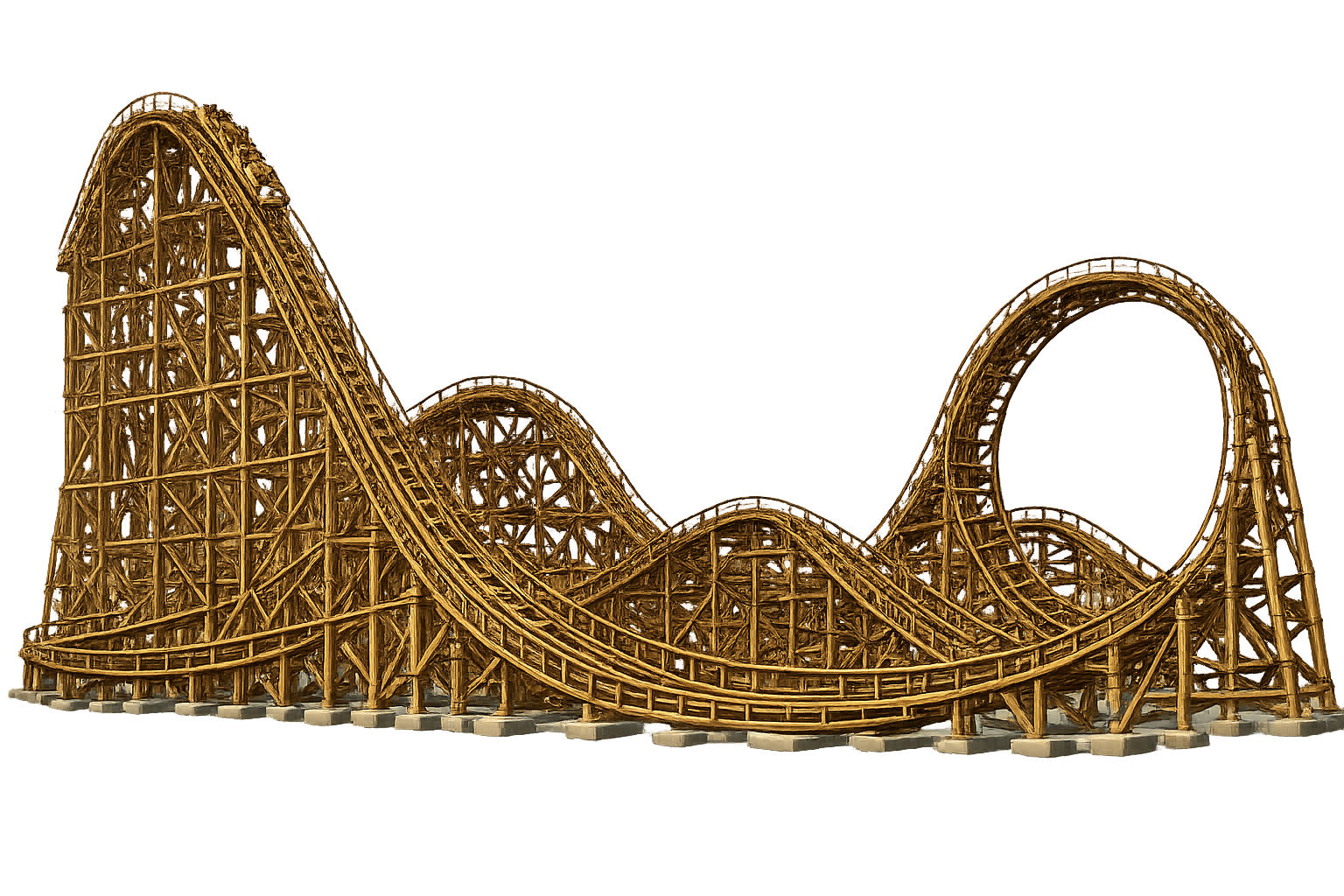Rails en bois